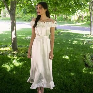 *NWT* Limoncello Silk Ivory Dress from Reformation